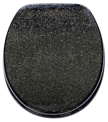 Glitter toilet seat novelty - glitter,